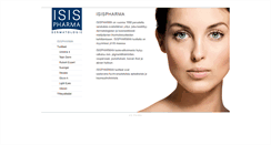 Desktop Screenshot of isispharma.fi